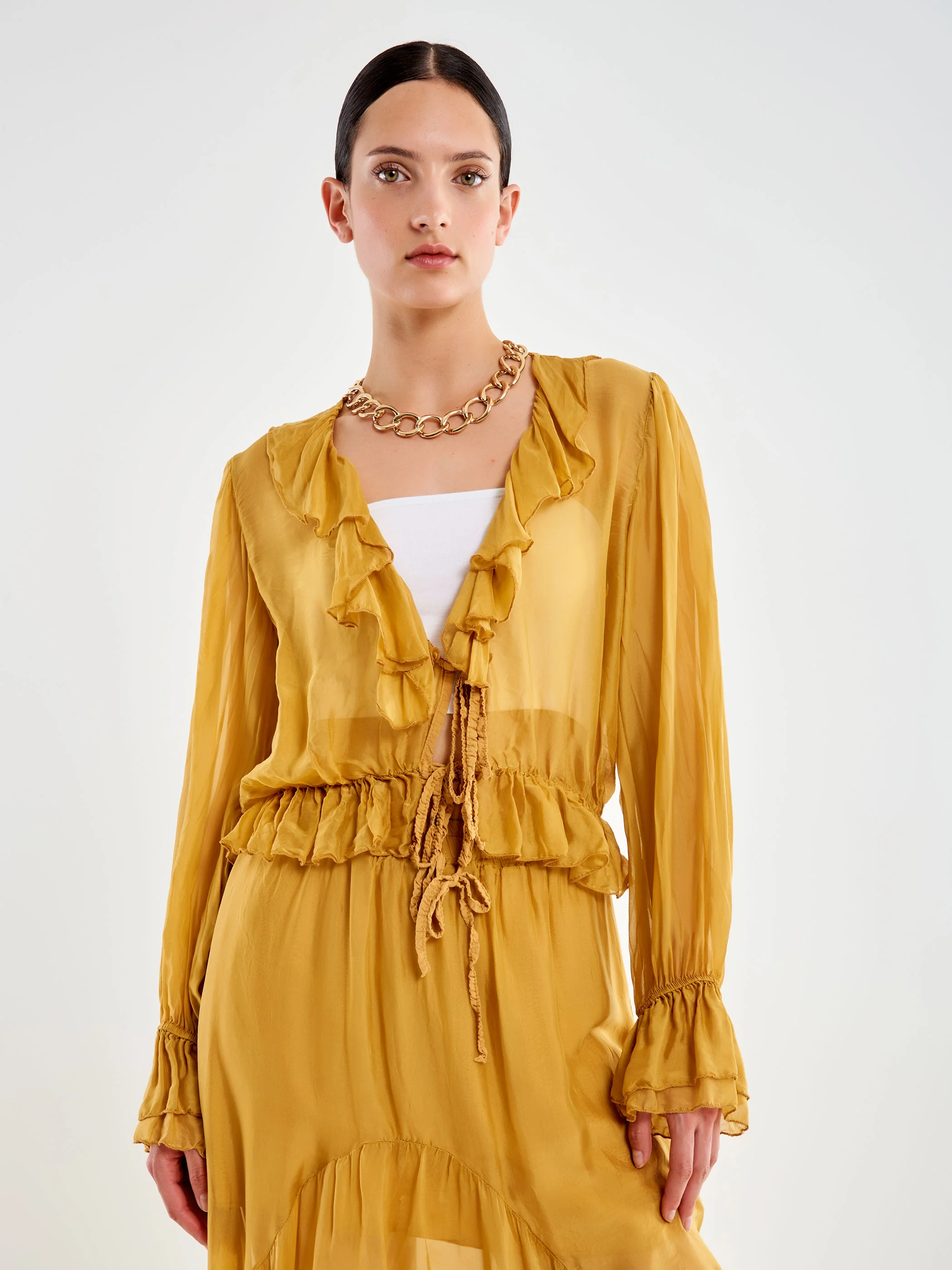 Camicia in Misto seta