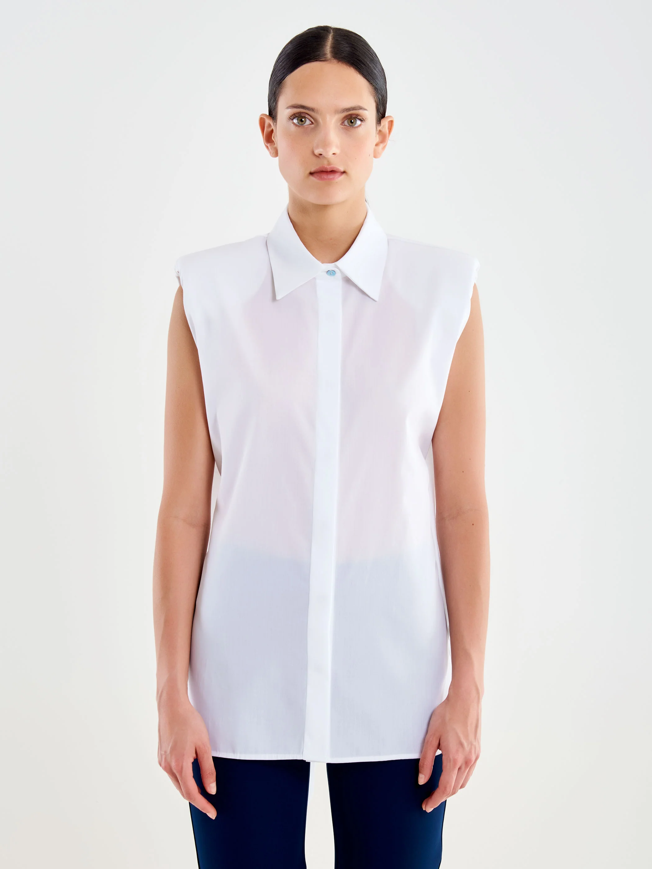 Camicia Smanicata Retro Scoperto - Image 3