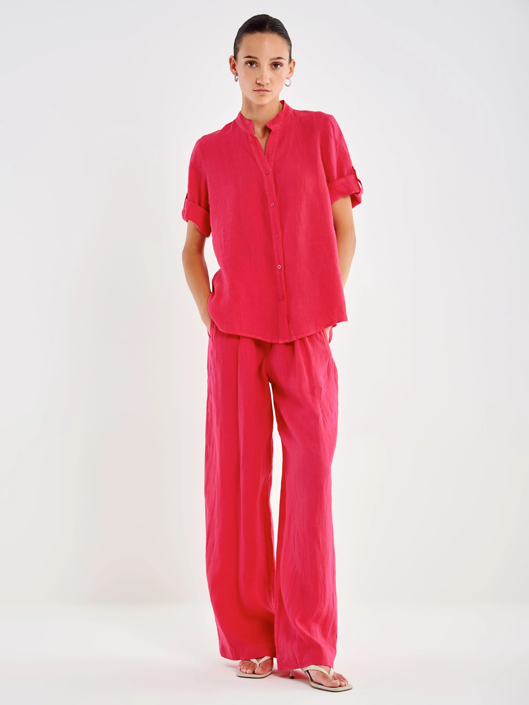Set Camicia e Pantalone di Lino