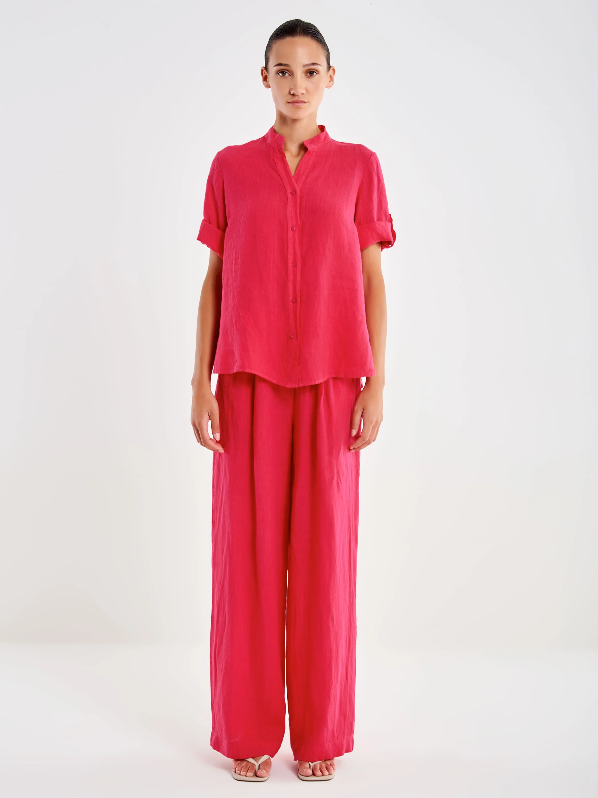 Set Camicia e Pantalone di Lino - Image 2