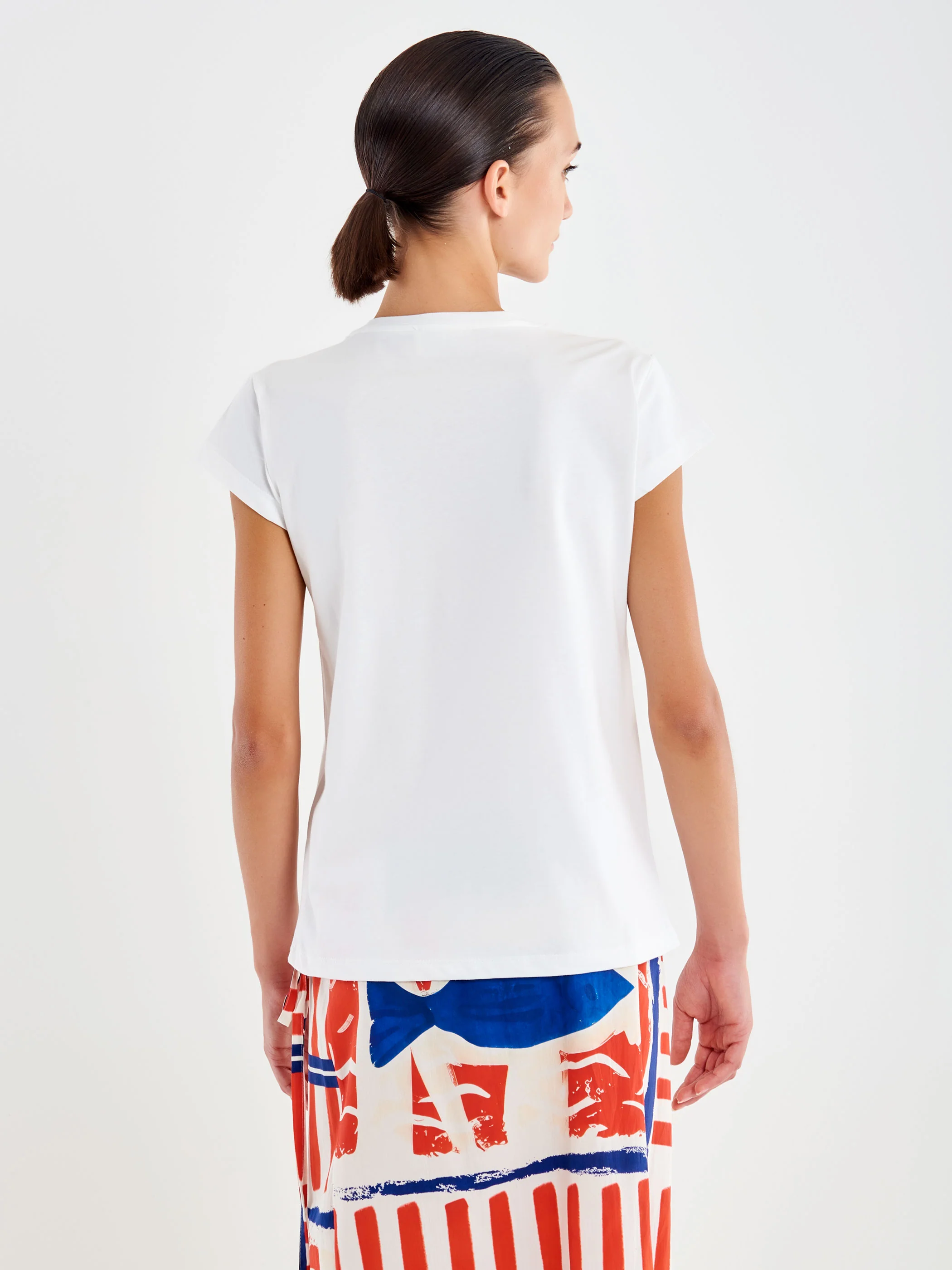 T-Shirt con Taschino Stampato - Image 3