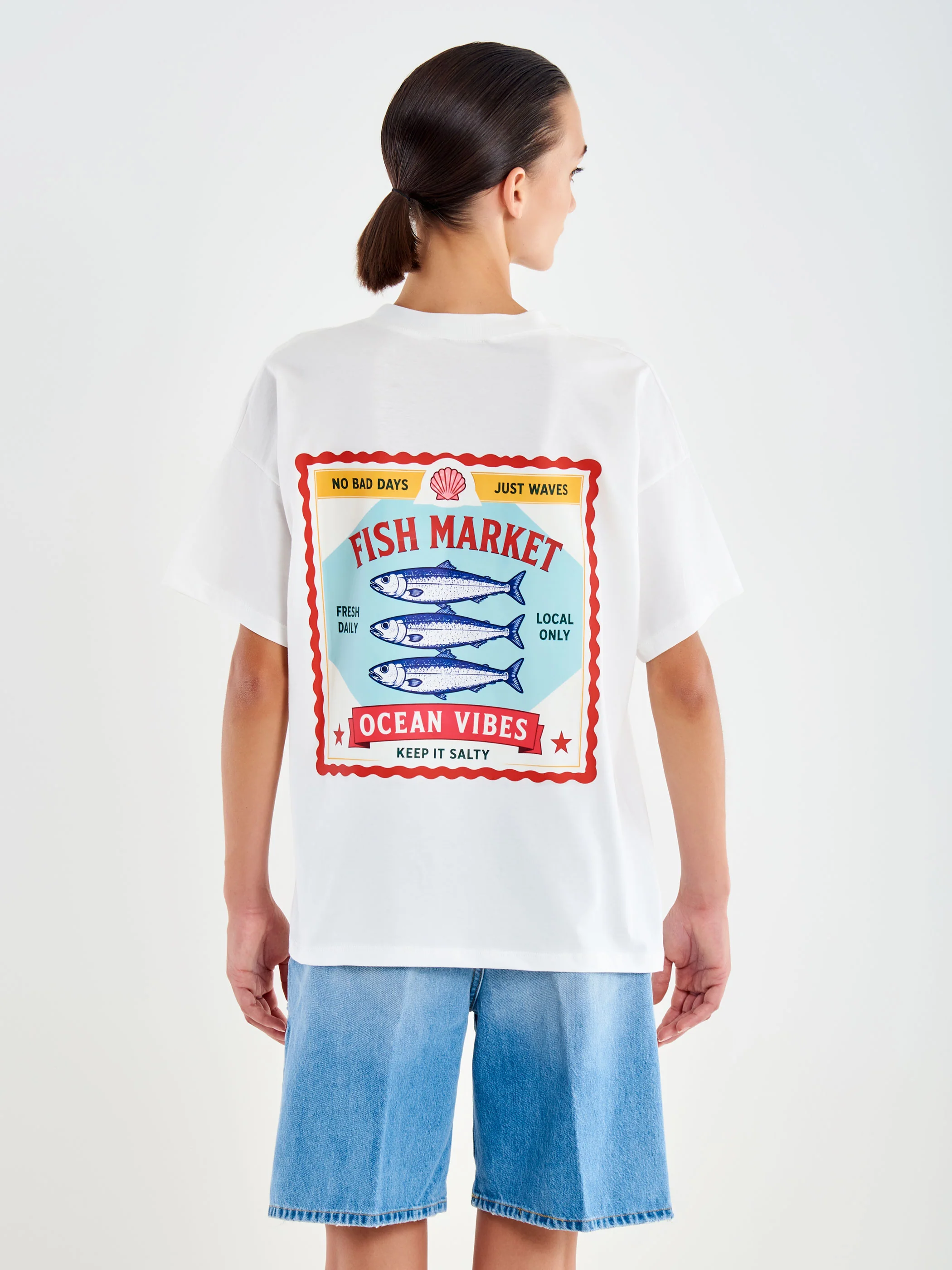 T-Shirt Over Maniche Corte - Image 3